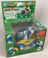 Smurf Wind Up & Take Apart Toy Car