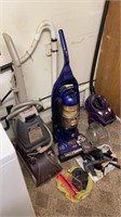 2 vacuums and steam vac