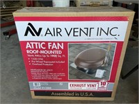 Roof Mounted Attic Fan, Automatic Controller