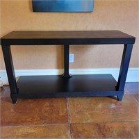 Black Painted wood Sofa/Accent Table