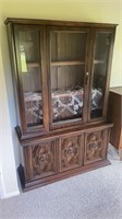 2 piece china hutch