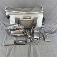 JVC Camcorder  with 2 Batteries, Charger and