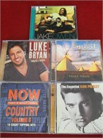 5 Country CD's