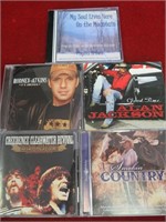 5 Country CD's
