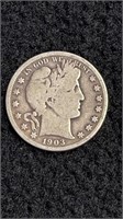 1903 1/2 dollar