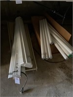 4 Ft Fluorescent  Light Fixtures and Tubes