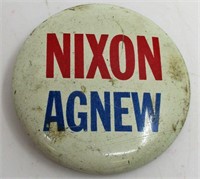 Richard Nixon Spiro Agnew Campaign Button