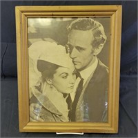 Gone with the Wind Framed Print - Ashley and