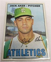 1967 Topps Jack Aker Baseball Card
