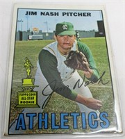 1967 Topps Jim Nash Baseball Card