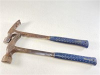 Pair of Estwing 16 inch framing hammers