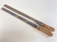 Pair of Austrian 17" machetes