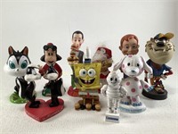 Various Character Bobbleheads