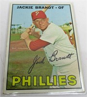 1967 Topps Jackie Brandt Baseball Card