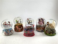 Character Musical Snow Globes