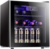 1.6cu.ft Wine Cooler/Cabinet Beverage Refrigerator