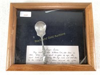 Sugar Spoon Gifted From Merry War Lye Company