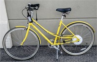 YELLOW ELECTRA BIKE