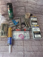 Box Lot of Miscellaneous Tools and Accessories