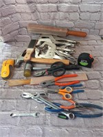 Box Lot of Miscellaneous Tools - Clamps, Pliers,