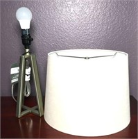 Threshold Brushed Nickel Lamp with Shade