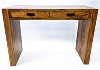 CONTEMPORARY RUBBERWOOD? CONSOLE TABLE