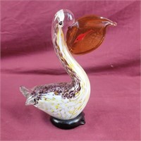 Blown Glass Pelican