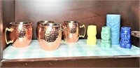 Ceramic Tiki Mugs & Moscow Mule Mugs