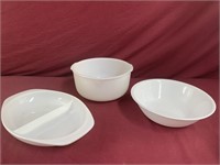 Assortment of serving dishes