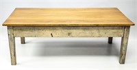 20TH CENTURY LOW PINE TABLE