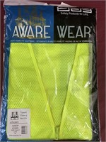 ERB XL lime safety vest