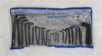 Central Forge Heavy Duty 25pc Hex Key Set