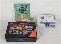 2 Electronics Build Kits, Sunfounder & Toky Labs