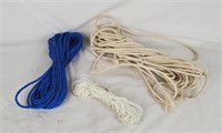 Lot Of Assorted Braided Rope