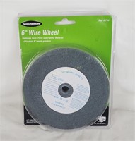 Warrior 6" Wire Wheel For Bench Grinder