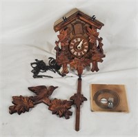 Small Wooden Cuckoo Clock Germany