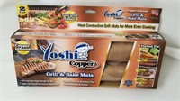 Yoshi Copper Grill Mats NIB