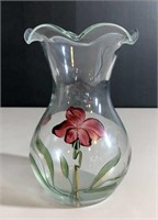 Handpaintrd Flower Vase