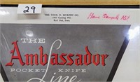 ambassador p.knife line (see description)