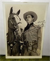 Inscribed Autographed Russell Hayden Photo