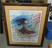 "The Stars of Republic Pictures" Autographed