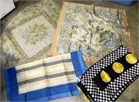 (4) Vintage Ladies Scarves