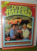 1981 Dukes of Hazzard Coloring Book, James Best