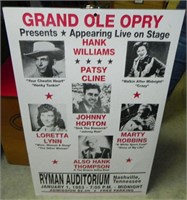 Repro Cardstock Grand Ole Opry 1953 Poster