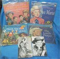 (4) Vintage Dale Evans & Roy Rogers 45 Records