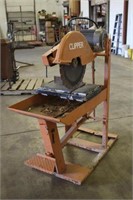 Clipper Cement Saw 20", Works Per Seller