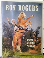 Vintage 1959 Roy Rogers Official Souvenir Program