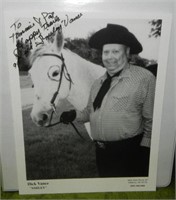 Dick "Smiley" Vance Promo Photo Signed