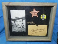 Vintage Roy Rogers Shadow Box Collectibles