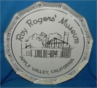 Vintage Roy Roger's Museum Apple Valley, CA Tray